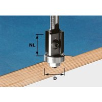 Bündigfräser-Wendeplatten hw S8 D19/20WM Z2 – 491082 - Festool von FESTOOL