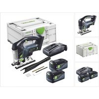 Festool CARVEX PSBC 420-Basic Akku Pendelstichsäge 18 V 120 mm Brushless + 2x Akku 5,0 Ah + Ladegerät + Systainer von FESTOOL
