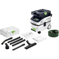Festool CTM MIDI I AC CLEANTEC Absaugmobil 1200 W 15 l Staubklasse M + Standard Reinigungsset Festool CTM MIDI I AC CLEANTEC Absaugmobil 1200 W 15 l Staubklasse M + Standard Reinigungsset von FESTOOL
