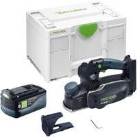 Festool HLC 82 EB-Basic Akku Hobel 18 V 82 mm Brushless + 1x Akku 5,0 Ah + Systainer - ohne Ladegerät Festool HLC 82 EB-Basic Akku Hobel 18 V 82 mm Brushless + 1x Akku 5,0 Ah + Systainer - ohne Ladegerät von FESTOOL