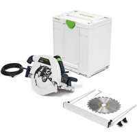 Handkreissäge hk 85 EB-Plus, incl. Kreissägeblatt, Parallelanschlag, Zubehör, Systainer - Festool von FESTOOL