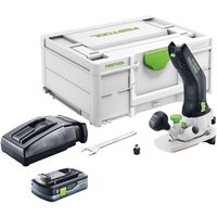 Festool MFKC 700 KA EB-Basic Akku Modul Kantenfräse 18 V 8 mm Brushless + 1x Akku 4,0 Ah + Ladegerät + Systainer Festool MFKC 700 KA EB-Basic Akku Modul Kantenfräse 18 V 8 mm Brushless + 1x Akku 4,0 Ah + Ladegerät + Systainer von FESTOOL