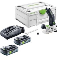 Festool MFKC 700 KA EB-Basic Akku Modul Kantenfräse 18 V 8 mm Brushless + 2x Akku 4,0 Ah + Ladegerät + Systainer Festool MFKC 700 KA EB-Basic Akku Modul Kantenfräse 18 V 8 mm Brushless + 2x Akku 4,0 Ah + Ladegerät + Systainer von FESTOOL