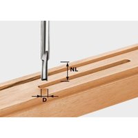 Nutfräser hw S8 D4/10 (490953) - Festool von FESTOOL