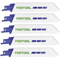 Säbelsägeblatt hsr 150/1,6 BI/5 Metall / Stainless Steel 150mm 16TPI 5er Pack - Festool von FESTOOL