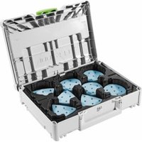 Festool Schleifmittel-Systainer³ SYS-STF D90/V93 GR-Set Granat von FESTOOL