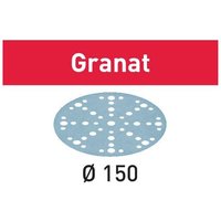 Schleifscheibe stf D150/48 P500 GR/100 Granat - 100 Stück - Festool von FESTOOL