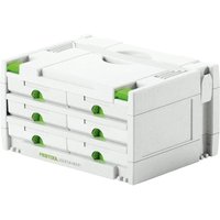 Sys 3-SORT/6 sortainer Systainer Werkzeugkoffer Organizer ( 491984 ) 395 x 295 x 210 mm 6 Schubladen - Festool von FESTOOL