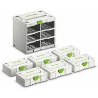 Festool Systainer³ Rack SYS3-RK/6 M 337-Set von FESTOOL
