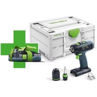 T 18+3 Basic-4,0 Akku Bohrschrauber 18 v 50 Nm Brushless ( 577051 ) + 1x Akku 4,0 Ah + Systainer - ohne Ladegerät - Festool von FESTOOL