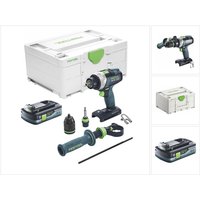 Festool TDC 18/4 I-Basic Akku Bohrschrauber 18 V 75 Nm Brushless + 1x Akku 4,0 Ah + Systainer - ohne Ladegerät Festool TDC 18/4 I-Basic Akku Bohrschrauber 18 V 75 Nm Brushless + 1x Akku 4,0 Ah + Systainer - ohne Ladegerät von FESTOOL
