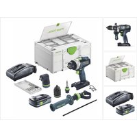 Tpc 18/4 I-Basic-Set Akku Schlagbohrschrauber 18 v 75 Nm Brushless + 1x Akku 4,0 Ah + Ladegerät + Systainer - Festool von FESTOOL