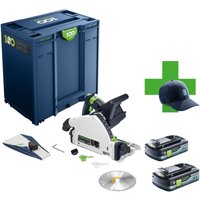Festool TSC 55 KEB-Basic 100Y Limited Edition Akku Tauchsäge 18 / 36 V ( 2x 18 V ) 160 mm Brushless + 2x Akku 4,0 Ah + Systainer - ohne Ladegerät von FESTOOL