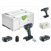 Festool TXS 18-Basic Akku Bohrschrauber 18 V 40 Nm Brushless + 1x Akku 3,0 Ah + Systainer - ohne Ladegerät von FESTOOL