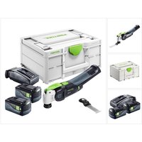 Festool VECTURO OSC 18 E-Basic Akku Oszillierer 18 V Starlock Max Brushless + 2x Akku 5,0 Ah + Ladegerät + Systainer Festool VECTURO OSC 18 E-Basic Akku Oszillierer 18 V Starlock Max Brushless + 2x Akku 5,0 Ah + Ladegerät + Systainer von FESTOOL