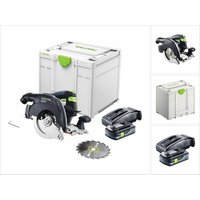 Hkc 55 EB-Basic Akku Handkreissäge 18 v 160 mm Brushless ( 576163 ) + 1x Akku 4,0 Ah + Ladegerät + Systainer - Festool von FESTOOL