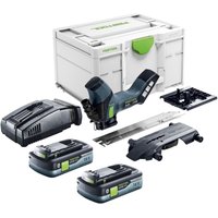 Isc 240 EB-Basic Akku Dämmstoffsäge 18 v 240 mm + 2x Akku 4,0 Ah + Schnellladegerät + Systainer - Festool Isc 240 EB-Basic Akku Dämmstoffsäge 18 v 240 mm + 2x Akku 4,0 Ah + Schnellladegerät + Systainer - Festool von FESTOOL