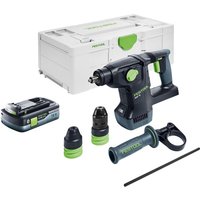 Khc 18 EB-Basic Akku Kombihammer 18 v 2,6 j SDS-Plus Brushless + 1x Akku 4,0 Ah + Systainer - ohne Ladegerät - Festool von FESTOOL