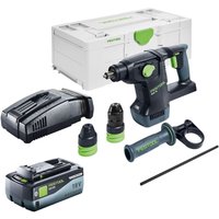 Khc 18 EB-Basic Akku Kombihammer 18 v 2,6 j SDS-Plus Brushless + 1x Akku 8,0 Ah + Schnellladegerät + Systainer - Festool von FESTOOL