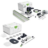 Oberfräse of 1010 REBQ-FS-Set+Box, incl. Zubehör-Set zs-of 1010 m, Führungsschiene, Fräserbox, Systainer SYS3 - Festool Oberfräse of 1010 REBQ-FS-Set+Box, incl. Zubehör-Set zs-of 1010 m, Führungsschiene, Fräserbox, Systainer SYS3 - Festool von FESTOOL