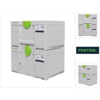 Systainer Set 2x SYS3 m 237 ( 2x 204843 ) 21,4 Liter 396x296x237mm Werkzeugkoffer koppelbar - Festool von FESTOOL