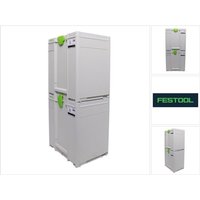 Systainer Set 2x SYS3 m 437 ( 2x 204845 ) 43,1 Liter 396x296x437mm Werkzeugkoffer koppelbar - Festool von FESTOOL