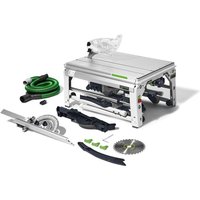 Tischzugsäge cs 70 ebg precisio, incl. 1x Kreissägeblatt, Absaug-Set, Zubehör, Karton - Festool von FESTOOL