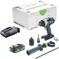 Tpc 18/4 I-Basic Akku Schlagbohrschrauber 18 v 75 Nm + 1x Akku 4,0 Ah + Schnellladegerät + Systainer - Festool von FESTOOL