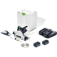 Akku-Tauchsäge tsc 55 5,0 KEBI-Plus/XL, incl. 2x Akku 5 Ah, Schnellladegerät, Zubehör, Systainer - Festool von FESTOOL