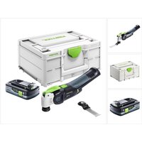 Vecturo osc 18 E-Basic Akku Oszillierer 18 v Starlock Max Brushless + 1x Akku 4,0 Ah + Systainer - ohne Ladegerät - Festool Vecturo osc 18 E-Basic Akku Oszillierer 18 v Starlock Max Brushless + 1x Akku 4,0 Ah + Systainer - ohne Ladegerät - Festool von FESTOOL