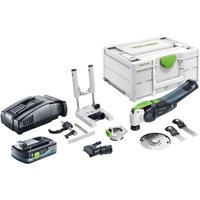 Vecturo osc 18 E-Basic Set Akku Oszillierer 18 v Starlock Max Brushless + 1x Akku 4,0 Ah + Schnellladegerät + Systainer - Festool Vecturo osc 18 E-Basic Set Akku Oszillierer 18 v Starlock Max Brushless + 1x Akku 4,0 Ah + Schnellladegerät + Systainer - Festool von FESTOOL