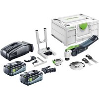 Vecturo osc 18 E-Basic Set Akku Oszillierer 18 v Starlock Max Brushless + 2x Akku 8,0 Ah + Schnellladegerät + Systainer - Festool Vecturo osc 18 E-Basic Set Akku Oszillierer 18 v Starlock Max Brushless + 2x Akku 8,0 Ah + Schnellladegerät + Systainer - Festool von FESTOOL