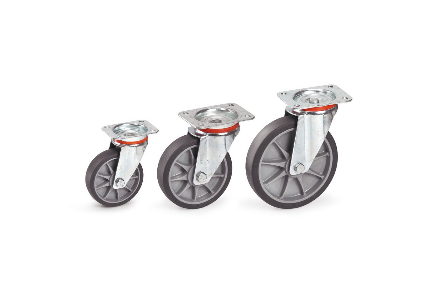 FETRA Transportwagen Lenkrolle 71603 160x40 mm FETRA Transportwagen Lenkrolle 71603 160x40 mm von FETRA