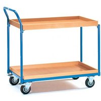 Fetra 3760 Tischwagen Stahl pulverbeschichtet Traglast (max.): 250kg Brillantblau (RAL 5007) von FETRA