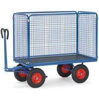 Fetra 6443V Handpritschenwagen Stahl pulverbeschichtet Traglast (max.): 700kg Bereifung=Vollgummi von FETRA