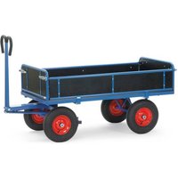 Fetra 6456V Handpritschenwagen Stahl pulverbeschichtet Traglast (max.): 1250kg Bereifung=Vollgummi von FETRA