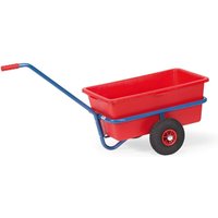 Fetra Handwagen mit roter Kunststoffmulde und Polyurethanbereifung 632x332mm Fetra Handwagen mit roter Kunststoffmulde und Polyurethanbereifung 632x332mm von FETRA