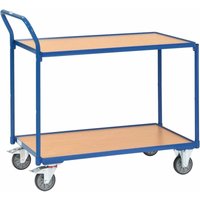 Fetra - Tischwagen mit Holzwerkstoffplatten 2 Etagen 985x500x1040mm Außenmaß von FETRA