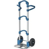 Fetra - Transportkarre Wuppi klappbare Schaufel Alu-Rohr Aluminium Höhe 1250 mm Schaufel-L. 165 mm Schaufel-B.425 mm Tragfähigkeit 200 kg von FETRA