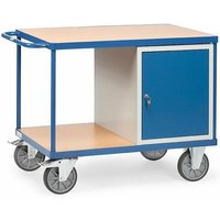 Fetra - Werkstattwagen mit Schrank und 2 Ladeflächen 1050x700mm von FETRA