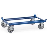 Paletten-Fahrgestell - Elastic-Vollgummi, für Gitterboxen und Flachpaletten 1200 x 1000 mm - Fetra von FETRA