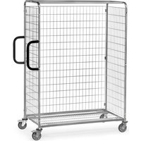 Rückwand l x h 650 x 1225 mm, für Kommissionierwagen - Fetra von FETRA