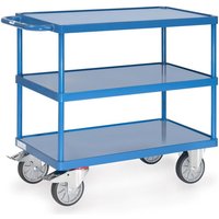 Tischwagen - Stahlblech-Wannen, Ladefläche 850 x 500 mm - Fetra Tischwagen - Stahlblech-Wannen, Ladefläche 850 x 500 mm - Fetra von FETRA