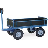 fetra Handpritschenwagen 6456V - Tragkraft 1250kg Vollgummi-Reifen von FETRA