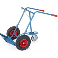 fetra Stahlflaschenkarre 51022. Tragkraft 150kg, mit 1 Stütz-Lenkrolle fetra Stahlflaschenkarre 51022. Tragkraft 150kg, mit 1 Stütz-Lenkrolle von FETRA