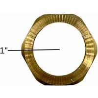 Berwurfmutter 1' Messing flachdichtend Solarindustrie Heizungstechnik von FEUERANKER®