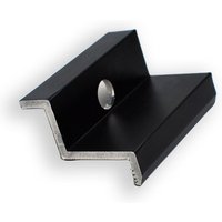 FeuerAnker Endklemme für PV Module 30 mm schwarz PV Halterung Solar Aluminium 0% nach §12 Abs. 3 UstG von FEUERANKER®
