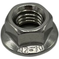 Feueranker ® - FeuerAnker Sechskantmuttern M8 mit Flansch und Sperrverzahnung Edelstahl Solar von FEUERANKER®