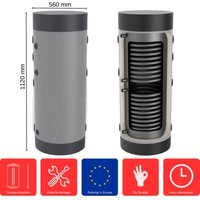 Feueranker ® - Heizungs-Pufferspeicher 150 l HP-2-150 Standspeicher Heizkreis Pufferspeicher von FEUERANKER®