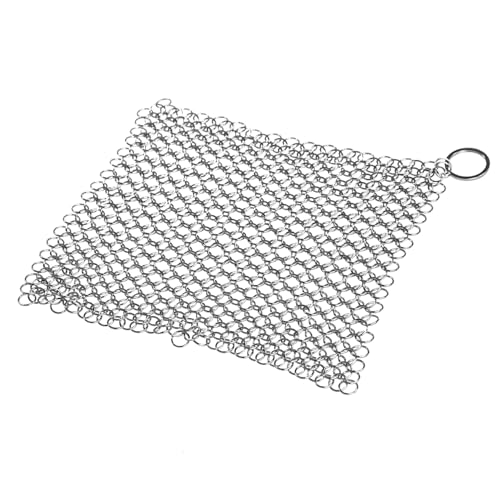 FEUERGOTT Ringreiniger für Guss- und Schmiedeeisen, Quadrat 18x18cm, Edelstahl 316, Form:Quadratisch von FEUERGOTT
